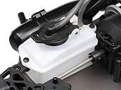Fiberglass disk brake provides strong deceleration and durability