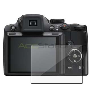 Battery+LCD Protector Guard Film for Nikon ENEL5 EN EL5 Coolpix P500 