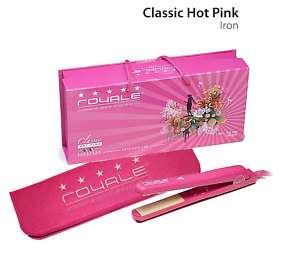  Royale Classic Pink professional Hair Design Flat Iron Brand  