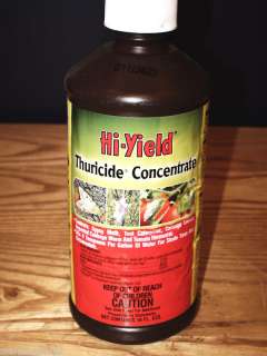 Hi Yield Thuricide Concentrate 16 oz 1 Pint Insecticide  