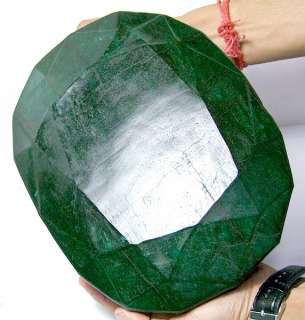 56440 CTS LARGEST BIGGEST BRAZIL GREEN CERTIFIED NATURAL EMERALD 
