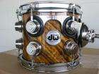 DW Drum Workshop Collectors Series 7x8 Exotic Twisted Olive Lacquer 