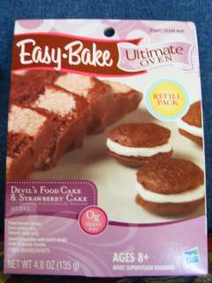 Easy Bake Ultimate Oven Devils Food Strawberry Refill  