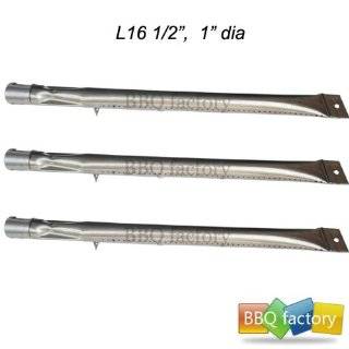 12411 3 pack Stainless Steel Straight Pipe Burner for Lowes BBQ 