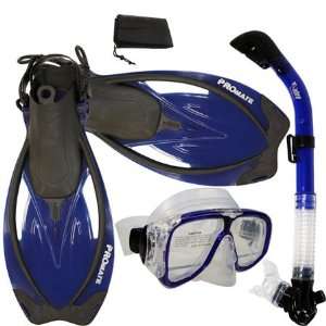  Scuba Dive Down sight Edgeless Scuba Dive Mask Fins Dry Snorkel 