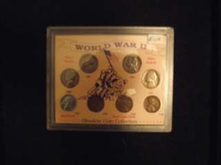   ll Pennies & Nickels 4 SILVER War Time Nickels + !943 1944 1945 1946