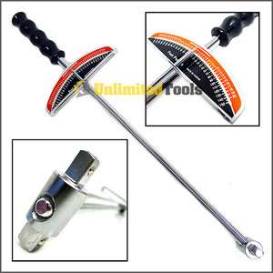 Drive Needle Torque Wrench Beam Tool Point Gauge Dual 