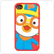   Samsung Galaxy S2 4G Pororo Harry Pink 3D Silicon Mobile Phone Cover