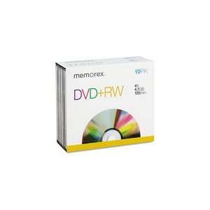  Memorex 05509 DVD Rewritable Media   DVD+RW   4x   4.70 GB 
