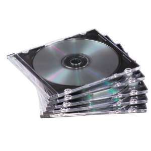  NEW CD Slim Line Jewel Cases (Clear) (25/Pkg) (Workstation 