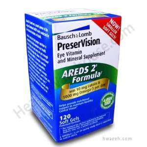  PreserVision AREDS 2 Eye Vitamin   120 Softgels Health 
