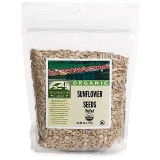 Woodstock Farms Sunflower Seeds, Hulled, Organic, 16 Ounce Bags (Pack 