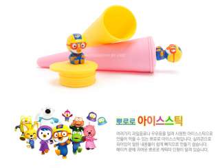   Hmall Korea Pororo children Ice stick popsicle Ice Cream Maker silicon