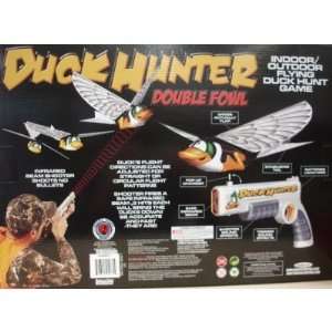  Toy Concepts Duck Hunter Indoor DOUBLE Flying Fowl Hunting Game: Toys
