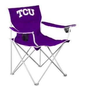    TCU Texas Christian Adult Folding Camping Chair