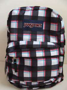 NWT JANSPORT SuperBreak Girls Black Backpack Book Bag  