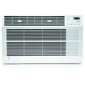   room air conditioner with electric heat 