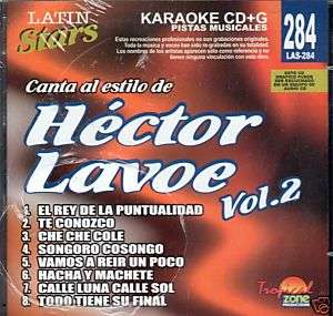 KARAOKE/HECTOR LAVOE VOL.2 CD+G  