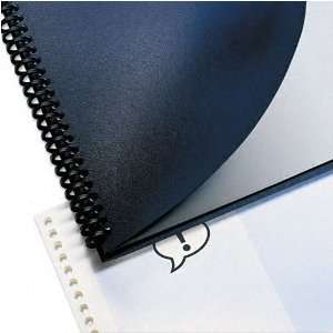  GBC  Leather Look Binding System Covers, 8 3/4 x 11 1/4 