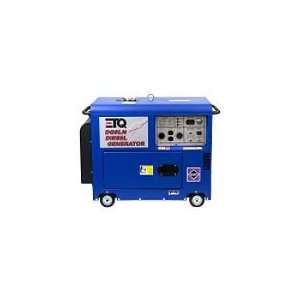  ETQ Diesel Portable Generator 5000 Watt continuous,5500 