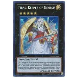   Force Tiras, Keeper of Genesis GENF EN086 Secret Rare Toys & Games