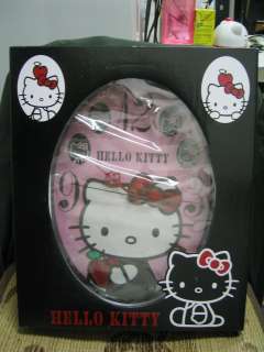 Sanrio Hello Kitty Classical Apple Oval Wall Clock  