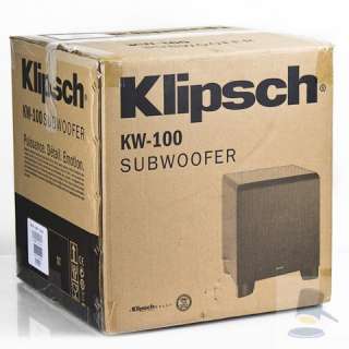 Klipsch KW 100 10 Active Powered Subwoofer Home Audio  