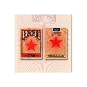  Bicycle Red Star Playing Cards: Toys & Games