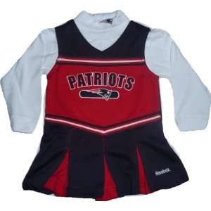   Patriots 4T Toddler Cheerleader Dress Girls Set