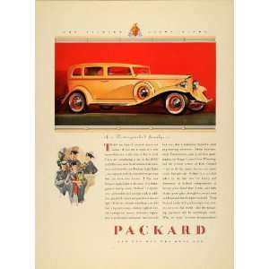   Eight Car Automobile Auto Graduate   Original Print Ad