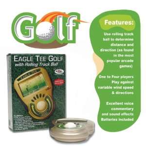  EAGLE TEE GOLF Handheld Trackball Video game Sports 
