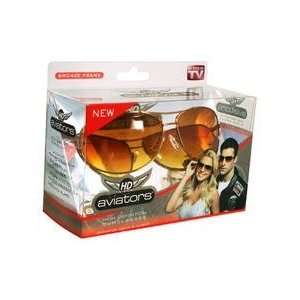   Hdava12brnz Aviator High Definition Sunglasses: Home Improvement