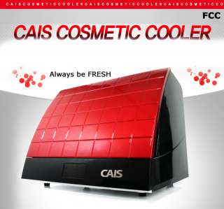 CAIS Cosmetic Fridge Cooler Refrigerator Make Up Case  