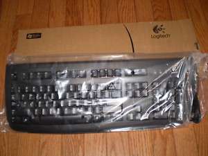 Logitech Deluxe 250 Vista Qualified USB Keyboard (Black  