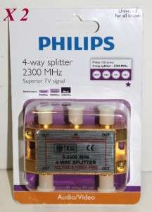   Splitter Audio/Video Superior TV Signal SDW5012H/17 Brand New  