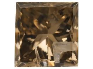 Natural Champagne Diamond Loose Gemstone .05ct Princess Cut  