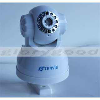 Genuine TENVIS White Wireless Security IP Camera WiFi Internet Webcam 