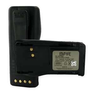   Black Two Way Radio Battery for Motorola HNN9360A GPS & Navigation
