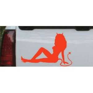  Red 34in X 22.8in    Sexy Mudflap Devil Girl Silhouettes 