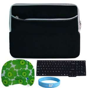  Pocket Black Carrying Sleeve for 14 inch HP DV4,dv4t, dv4i Laptops 