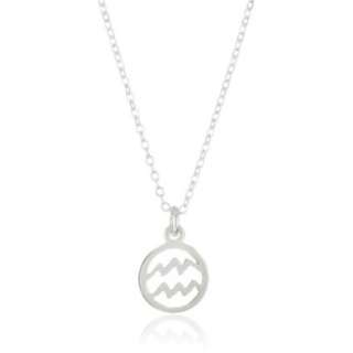 Dogeared Jewels & Gifts Zodiac Aquarius Sign Sterling Silver 