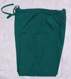 HUNTER GREEN FLARE Pants S SMALL Nursing Medical Scrubs  