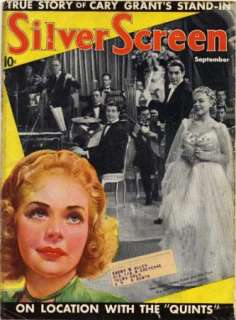 SILVER SCREEN movie mag 1938 ALICE FAYE cover (e085)  