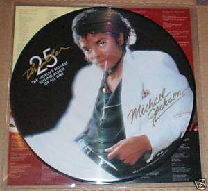 MICHAEL JACKSON Thriller LP 2008 Vinyl Album Picture Disc New 