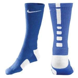 Nike Elite Basketball Crew Sock   Mens   Royal Blue/White