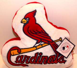 St. Louis Cardinals Baseball PLUSH LOGO MLB NEW  