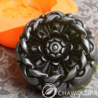    flower 3 Silicone Soap Molds Soap Making,Candle Molds,Soap Molds