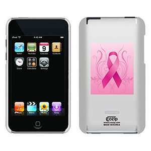  Pink Ribbon Swirl on iPod Touch 2G 3G CoZip Case 
