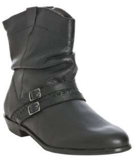Ciao Bella black leather Miner slouched ankle boots  BLUEFLY up to 