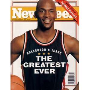  Michael Jordan 1993 Newsweek magazine (The Greatest Ever 